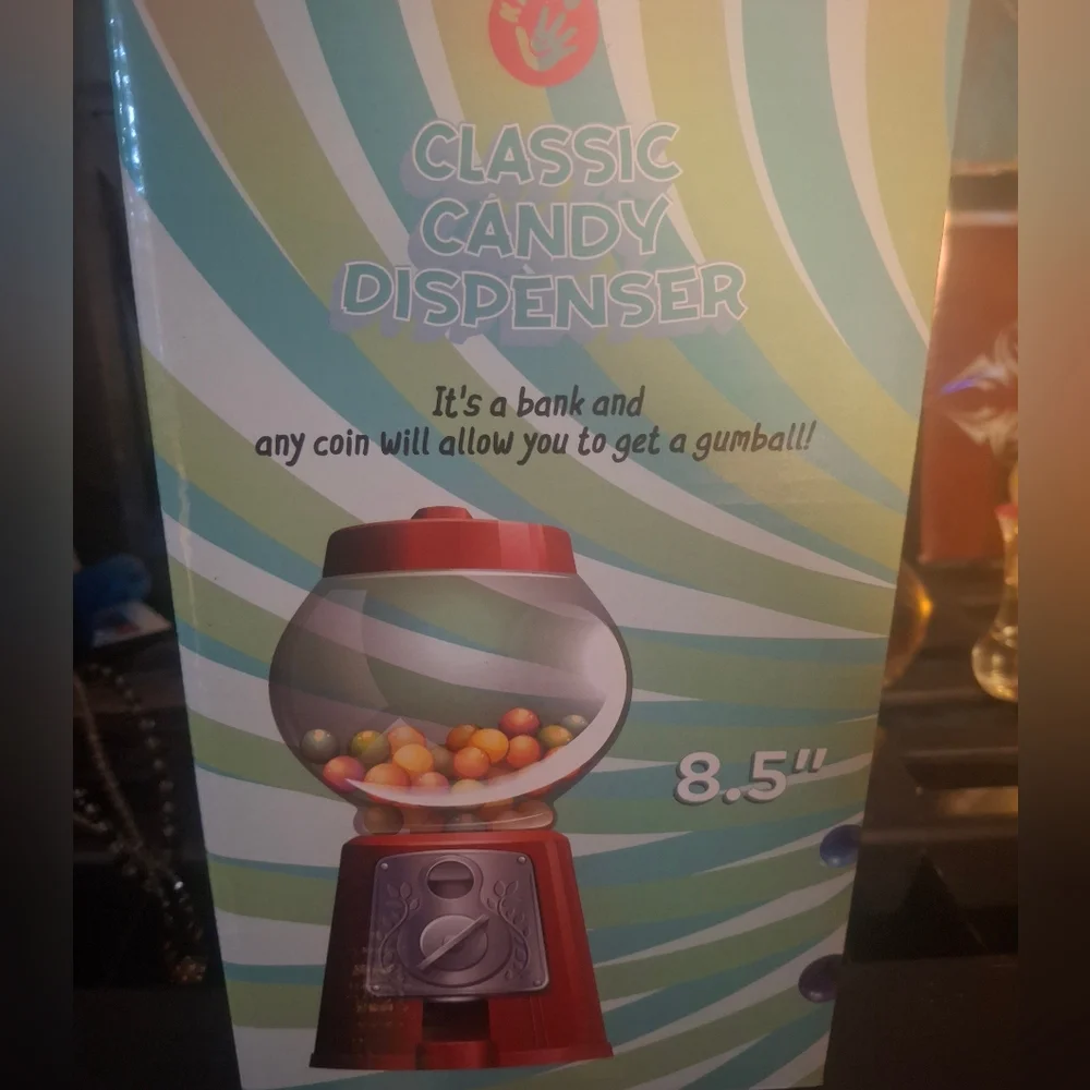 Classic Red Gumball Machine Party Dispenser
